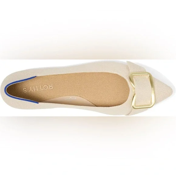 Rothy’s The Emblem Point II Conch 8.5 - Picture 3 of 8